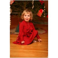 Wed 26/12/2007 - The gorgeous dress I got from grandma & grandpa.