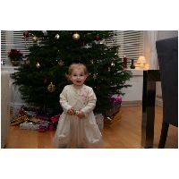 Look at me in my beautiful dress!
